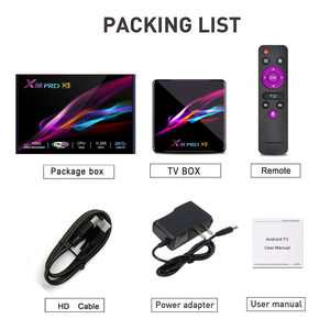 X88 Pro X3 doğrudan fabrika satış S905X3 Android 9 oyun oyuncu ile 8K Video çözme IR uzaktan medya oynatıcı çift Wifi Wifi kutusu - Product Image 6