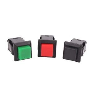 Button <strong>Switch</strong> Ds-429 Square Self-locking <strong>Switch</strong> 2pin <strong>Switch</strong> Button Red Button PBS1-12 - Product Image 1