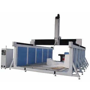 Velocidad rápida de espuma cnc router 3d máquina de trabajo de 4 ejes swing cabeza de 5 ejes para 3d EPS de fresado del molde kit de - Product Image 1