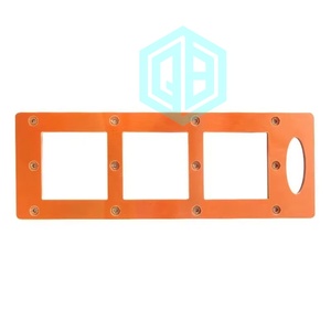 New Switch Socket <strong>Bottom</strong> Box Slotted Scribing Template Tool Opening <strong>Hole</strong> Decoration Tool Bricklayer Tool With Milling Cutter - Product Image 1