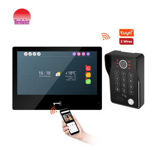 Smart Home Video Wired <strong>and</strong> Network <strong>Intercom</strong> <strong>System</strong> <strong>Security</strong> 10.1 Inch Indoor Unit <strong>Intercom</strong> <strong>System</strong> Video Doorbell Night Vision - Product Image 1