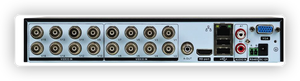 2MP 16 kanallı XMeye ekonomi DVR, AHD CVI TVI CVBS Analog girişi için 1080P Audio 6-in-1 2MP 16ch XVR ile - Product Image 3