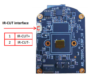 Cámara IP Wifi 1080P Módulo de cámara PTZ inalámbrica 2.0MP Tablero de cámara de seguridad Ranura para tarjeta TF de Audio bidireccional - Product Image 4