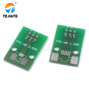 Ffc/FPC Adapter Board để trực tiếp cắm 1.0mm Cáp PCB chế tạo tấm Hàn 2.54mm thẳng kết nối - Product Image 4