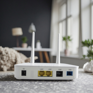 Kexint FTTH 4G GPON onu không dây cáp quang ONT Wifi <span class=keywords><strong>Router</strong></span> Modem 1 GE 1 FE 1 nồi 2 LAN onu - Product Image 1