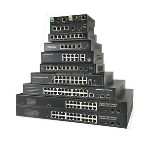 Gigabit PoE Switch 4 8 16 24 48 Port Standard 48V Netzwerk Ethernet Switch für CCTV - Product Image 2
