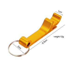 Màu Sắc Tùy Chỉnh Mini Xách Tay Pocket Kim Loại Thanh Công Cụ Mở Chai Nhôm Vòng Chìa Khóa Keychain Bia Mở Chai - Product Image 2