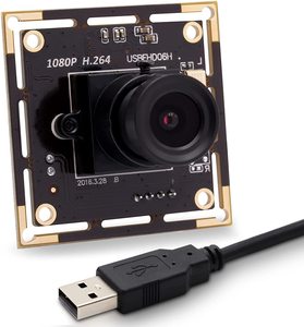 ELP 2MP IMX323微光0.01Lux 1080P全高清H.264迷你Usb摄像头模块，用于机器人机器视觉、视频监控 - Product Image 1