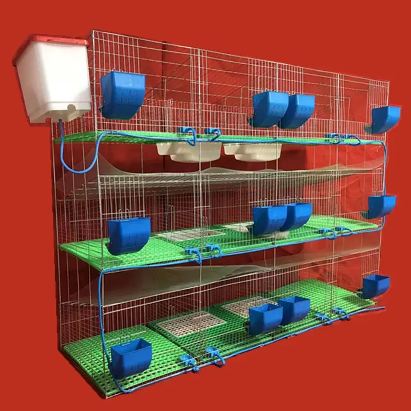 منتجات جديدة من شركات تصنيع قفص أرنب معدني قابل للطي للإناث في الصين