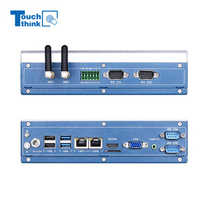 High Performance Intel 3/5/7th Fan-Less Heatsink Modular Industrial Chassis Mini Pc <strong>Computer</strong> for Ci/Pcie Slots Gpu I/O Cards - Product Image 1
