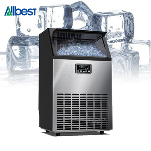 Cheap Ice Electric <strong>Automatic</strong> Small Home Commercial <strong>Use</strong> Portable Mini Clear Ice Cube Maker Machine to Make Tiny Square Ice Block - Product Image 1