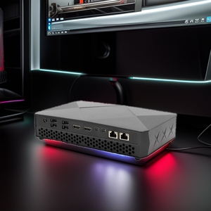 Mini PC Computadora de juegos de escritorio con i7 8709G DDR4 NVME y enchufes de sistema operativo Win10 Tipo AU para uso en el hogar y la Oficina