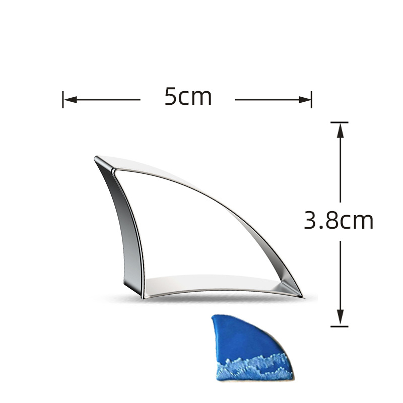 Silver Shark fin