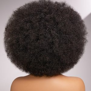 Misnee האפרו קינקי מתולתל שיער טבעי פאה עם עבה מפץ 70s טבעי קצר בוב פאות עבור נשים שחורות 180% צפיפות מלא מכונת שיער
