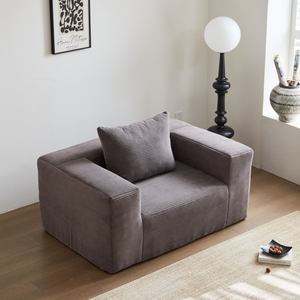 Phòng khách đơn Sofa với vải nén CuộN thanh lịch Ghế sofa đơn - Product Image 5