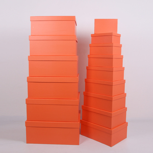 Shihao 905 Plain Farbe Rechteck Karton Nested Geschenk Box Für Lagerung - Product Image 1