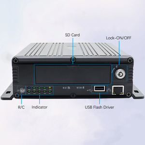 H.264 1080p Car Black Box 4-Channel Vehicle Tracking <strong>Recorder</strong> GPS Hard Drive SSD Alarm MDVR Built-in Technology Automobile - Product Image 2