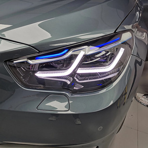 2010-2017 BMW 5 serisi Gt far takımı için LED gündüz farları dönüş sinyalleri Lens farlar ile modifiye - Product Image 6