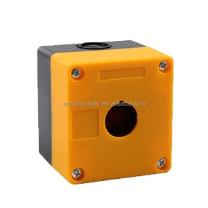 IP65 XLB-1A-YB 1 Loch gelber wasserdichter Druckknopf-Schalt kasten aus Kunststoff - Product Image 4