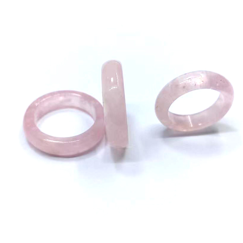 Quarzo rosa #6-#10 dimensione del mix
