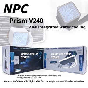 NPC <strong>Computer</strong> Water Cooling 240/360 CPU Fan Cooler Can Be Replaced to <strong>Make</strong> <strong>a</strong> Replacement Cold Head Display Cpu Cooler Fan - Product Image 2
