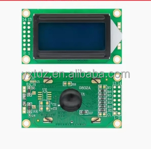 Fabrik preis Zeichen typ LCD-Bildschirm 8 * 2-Zeilen-LCD-Modul blauer Bildschirm