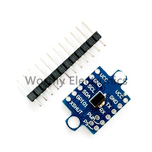 Yüksek kaliteli VL53L0X VL53L1X lazer ToF uçuş zamanı kızılötesi sensör modülü GY-53 seri port PWM çıkışı - Product Image 2