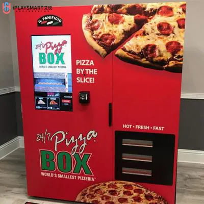 Distributore automatico di Pizza Touch Screen personalizzabile completamente automatico per la scuola della metropolitana relax fresh fast food vendor Machine