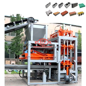 Hongfa <span class=keywords><strong>QT5</strong></span>-<span class=keywords><strong>15</strong></span> צבע מכונת ppc מלאכותית אבן ביצוע מכונת לבנה מלא לבן עם מערבל jq/js מערבל