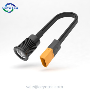 <strong>XT30</strong> Power Connector Female <strong>Socket</strong> to DC 5.5*2.1 Power Cable for Unmanned Aerial Vehicle - Product Image 3