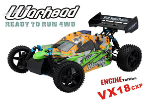 94106 Nitro RC багги 2,4 г 1/10 шкала пульт дистанционного управления автомобиля с высококачественным газовым нитродвигателем включает в себя зарядное устройство для камеры - Product Image 2