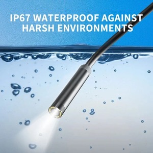 DATA FROG 7.0MMタイプC内視鏡カメラ6 LED IP67防水調整可能USB Android対応フレキシブル検査用ボアスコープ - Product Image 6