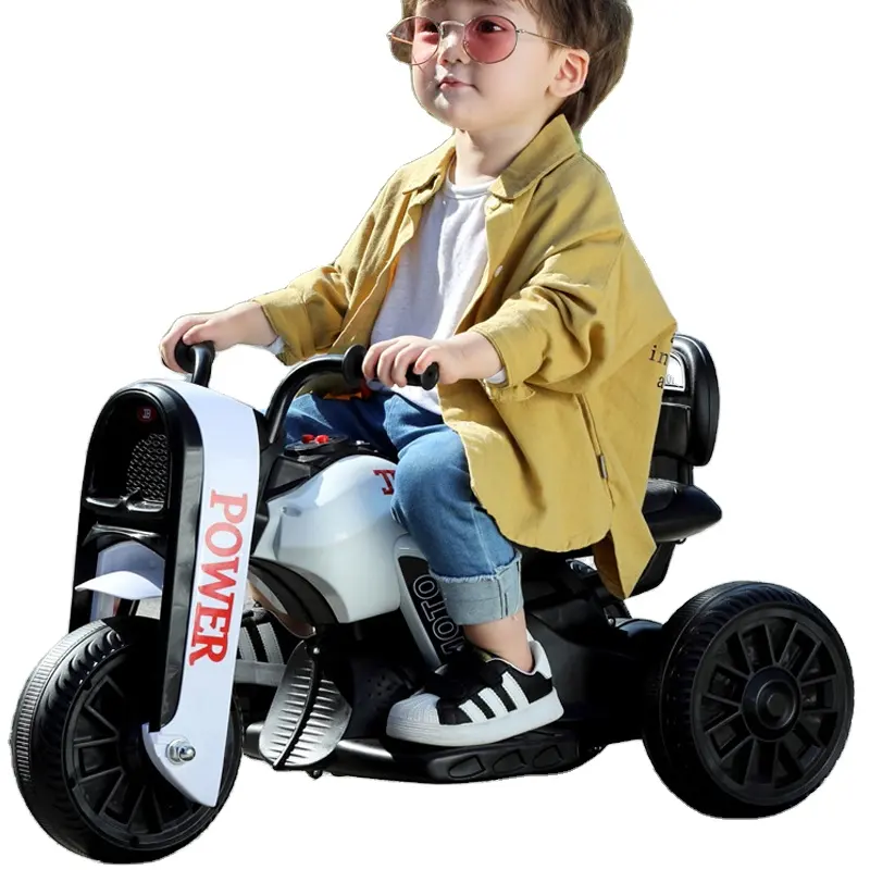 Voiture à moteur électrique, pour enfants, moto