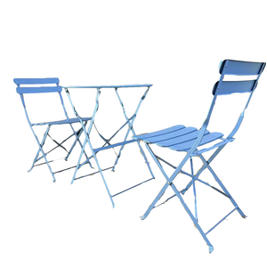 Ghế gấp bằng thép chất lượng thương mại, ghế xếp ngoài trời kiểu quán ăn với nhiều tùy chọn màu sắc cho sân hiên & vườn - Product Image 1