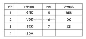 0.96 di serie 7pin 128x64 IIC SPI interfaccia SSD1306 OLED Display modulo LCD - Product Image 5