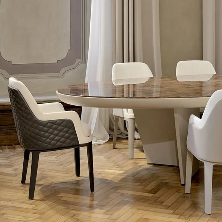 Горячая продажа Роскошная стильная комнатная Подушка мебель обеденный стул