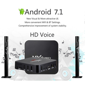 TV Box Android 7.1 OS MXQPRO พร้อมชิปเซ็ต RK3229,1GB + 4GB 1GB + 8GB กล่องทีวีอัจฉริยะกล่องรับสัญญาณ Android