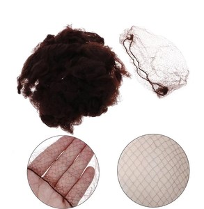 Kunden spezifisches Logo fünf farbiges 20-Zoll-Nylon unsichtbares Haarnetz, elastisches Seiten netz Haarnetz, Haars tyling Einweg-Haarnetz - Product Image 5
