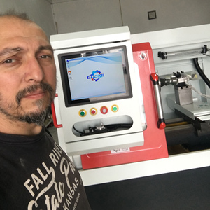 GookiiTech attrezzature per la riparazione di cerchi per auto in lega di programmazione orizzontale diamantata taglio CNC macchina per riparazione tornio CNC