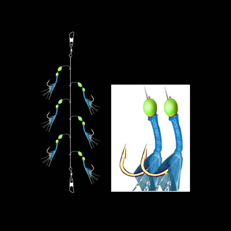 6 branch Blue