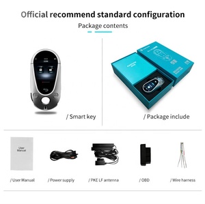 RoadNavi araba akıllı anahtar tüm araçlar için uzaktan başlangıç ile anahtarsız giriş sistemi yükseltme - Product Image 5