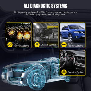 AUTOOL CS606 Auto OBD2 Scanner OBDII Diagnostic Tools for 21 Resets <strong>Engine</strong> ABS SRS SAS EPB DPF Head Lamp Code Reader <strong>Scan</strong> Tool - Product Image 3