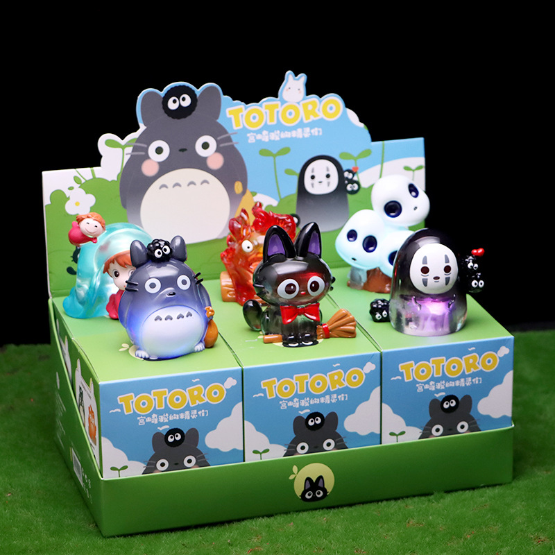 24-a035 Hayao Miyazaki elves night light blind box-6 pack