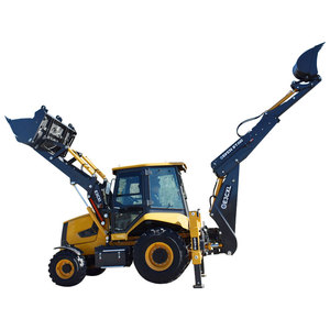 Retroexcavadora 4WD con certificado CE para excavación y carga eficientes - Product Image 1