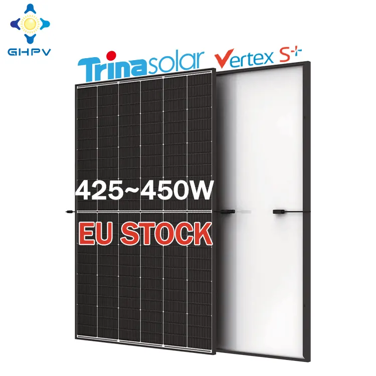 Panel surya gudang eceng Eu Trina Vertex S Plus 425w 430w 435w 440w 445 watt 450w modul Pv Panel surya Trina NEG9R.28