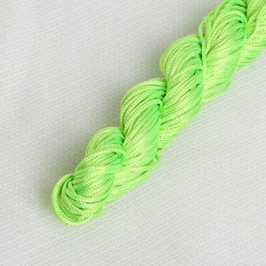 Hilo de macramé con nudo chino de 1mm de diámetro, hilo de alambre DIY para collar, pulsera, hilo de hilo trenzado - Product Image 6