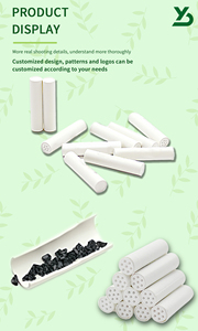 Tùy chỉnh Bộ Lọc Thuốc Lá than hoạt tính mới, mũ gốm mảnh mai và bộ lọc thuốc lá bằng giấy cotton chất lượng cao - Product Image 6