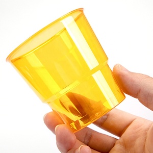 Havayolu kullanımı için 200ml tek kullanımlık plastik bardak net bir kerelik içme bardağı - Product Image 3