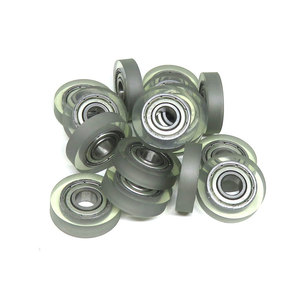 PU Pulleys PU68822-5 Rubber Covered Conveyor Motor Driving Pulley Diven Pulley 8x22x5mm