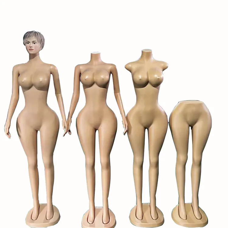 Maniquíes bbl para mujer, cuerpo completo, con cabeza